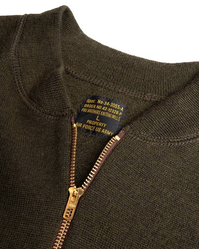 Pike Brothers 1943 C2 Sweater olive drab Großer Ausverkauf
