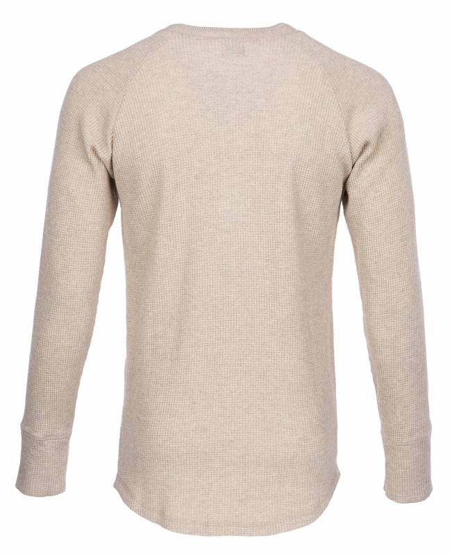 Pike Brothers 1936 Waffle Shirt natural Exklusivangebot