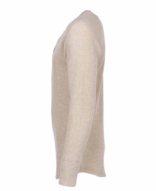 Pike Brothers 1936 Waffle Shirt natural Exklusivangebot