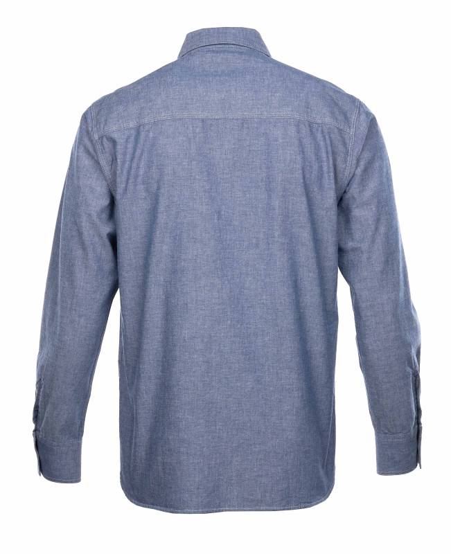 Pike Brothers 1937 Roamer Shirt blue chambray Vierteljährliche Förderung