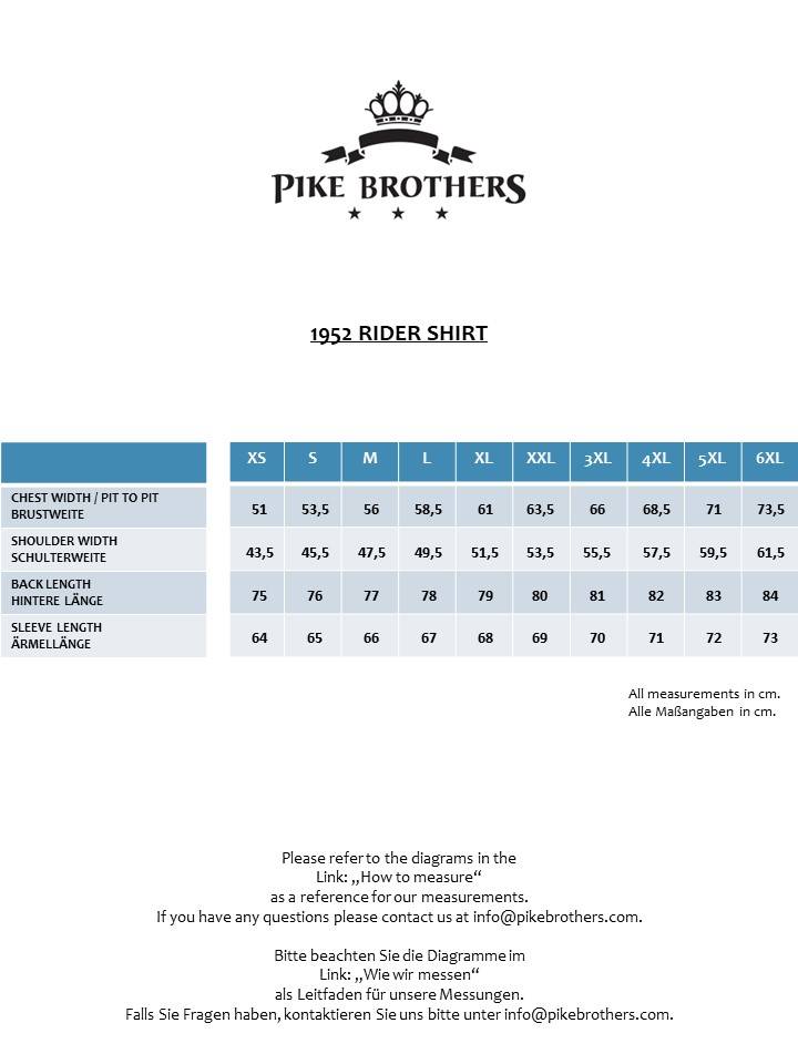 Pike Brothers 1952 Rider Shirt Denim faded Riesige Rabatte