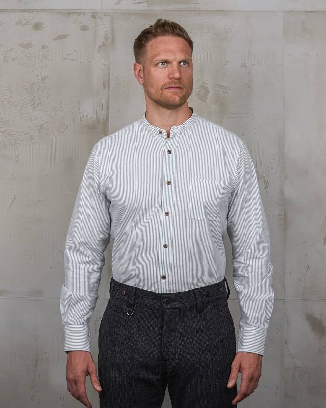 Pike Brothers 1923 Buccanoy Shirt Beaumont white Blitzverkäufe