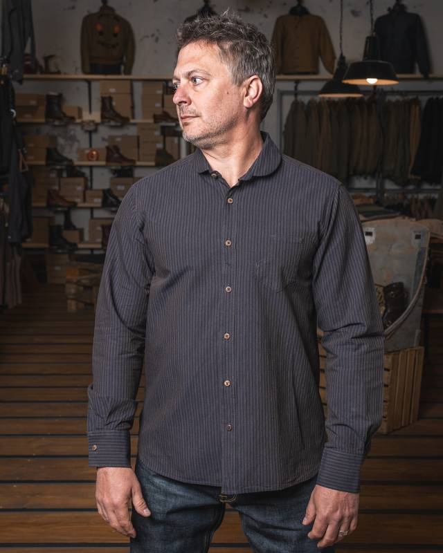 Pike Brothers 1908 Miner Shirt Hosai blue Kostenloser Versand