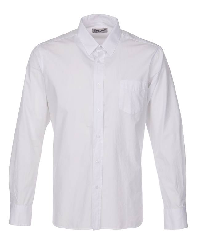 Pike Brothers 1947 Albatros Shirt white chambray Fabrikpreis