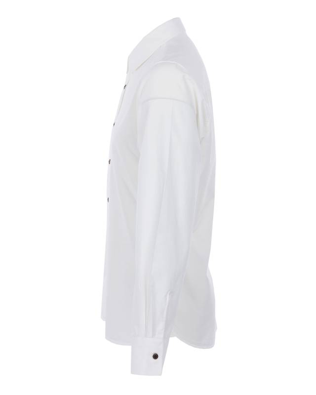Pike Brothers 1954 Oxford Shirt white chambray Sonderangebot