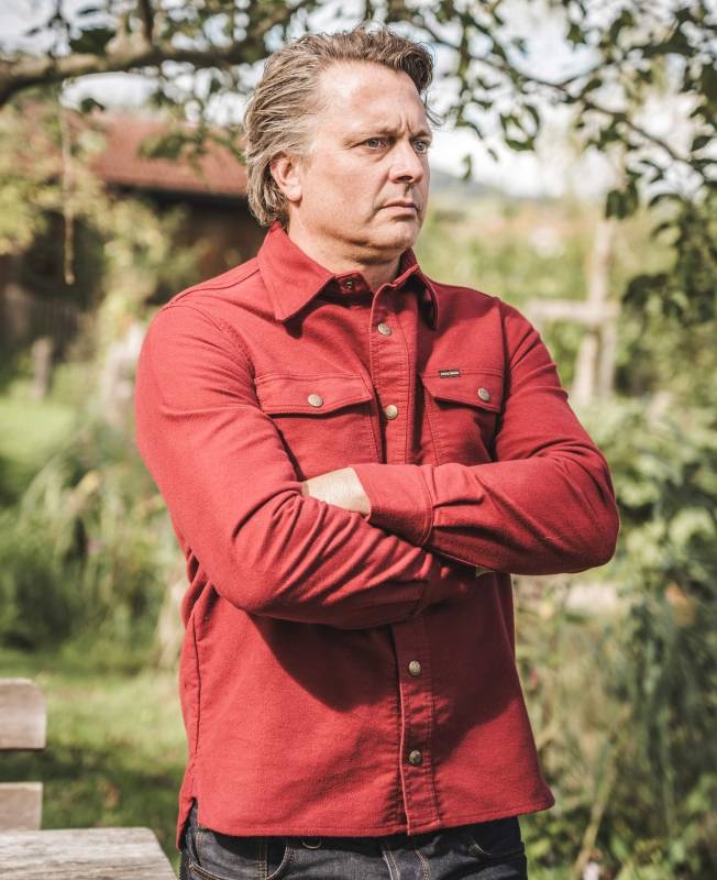 Pike Brothers 1943 CPO Shirt Moleskin dark red Cyber Monday