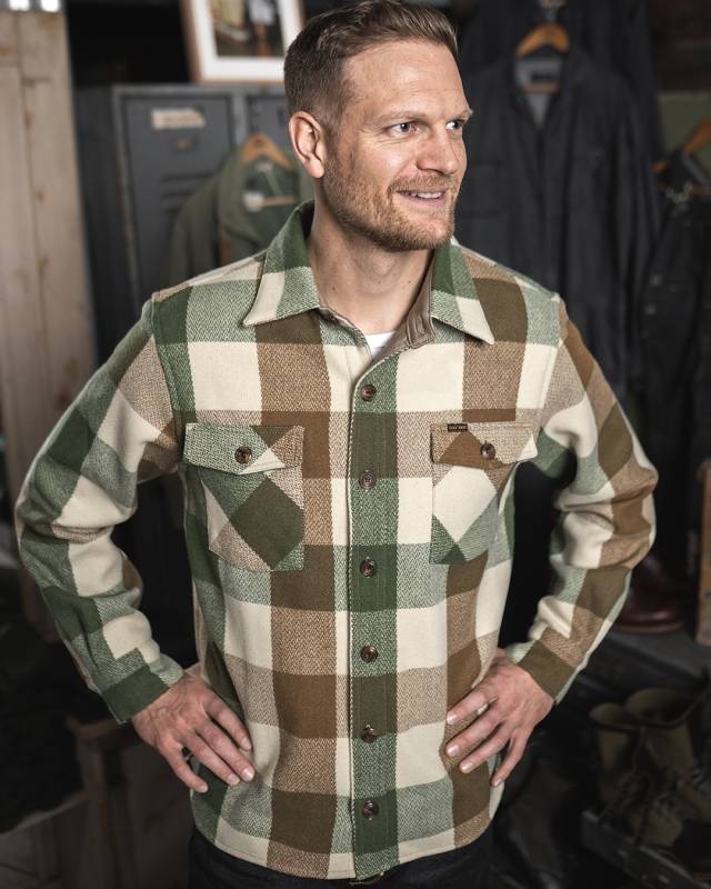 Pike Brothers 1943 CPO Shirt Ohio green Blitzangebot