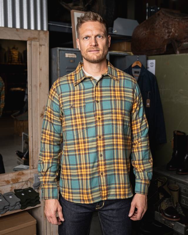 Pike Brothers 1937 Roamer Shirt Alaska Green Kauf eins, bekomm eins gratis