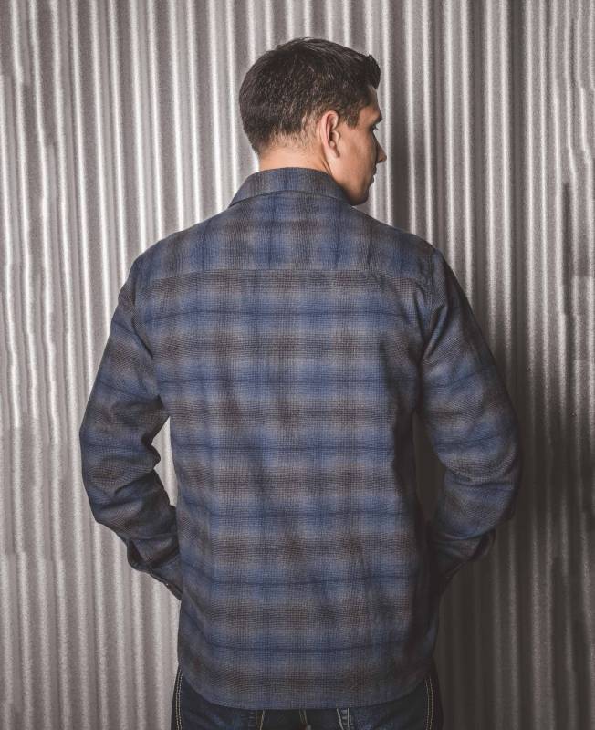 Pike Brothers 1943 CPO Shirt Tijuana blue Sonderangebote