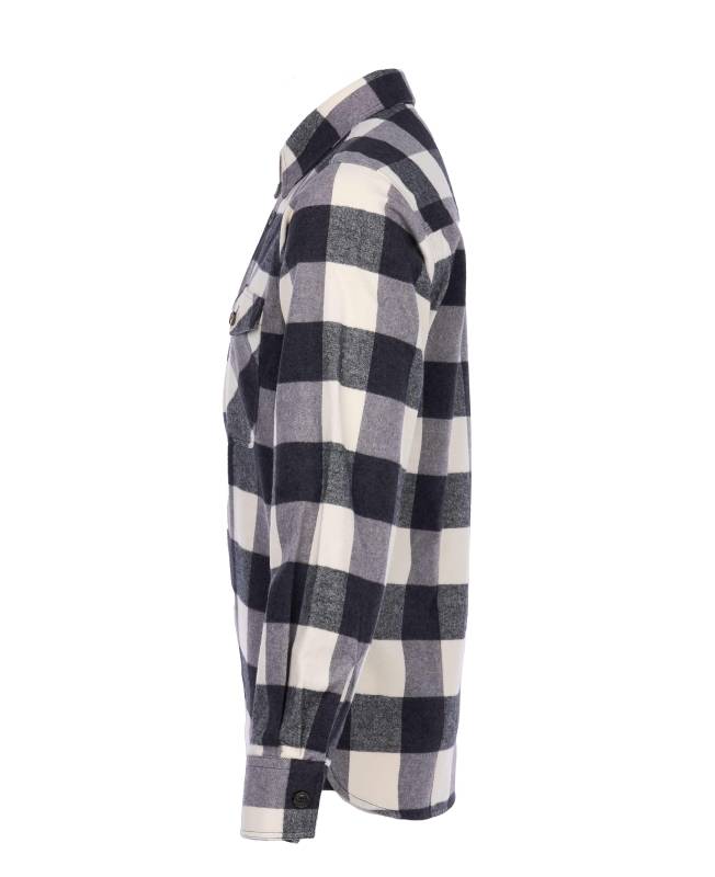 Pike Brothers 1943 CPO Shirt Buffalo white flannel Super Sparpreis