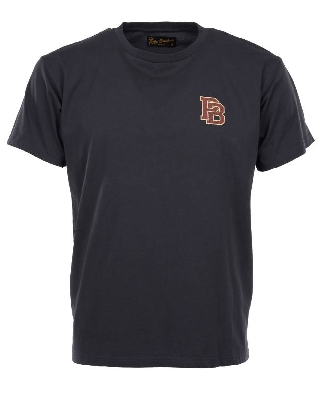 Pike Brothers 1969 Sports Tee Red Castle Logo Print Letzter Tag