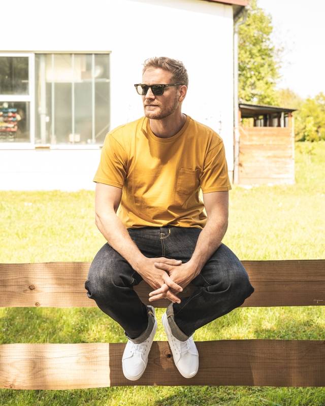 Pike Brothers 1971 Pocket Tee Baja yellow Vierteljährliche Förderung