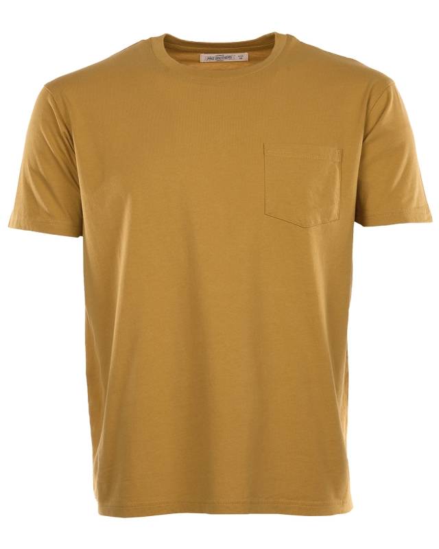 Pike Brothers 1971 Pocket Tee Baja yellow Vierteljährliche Förderung