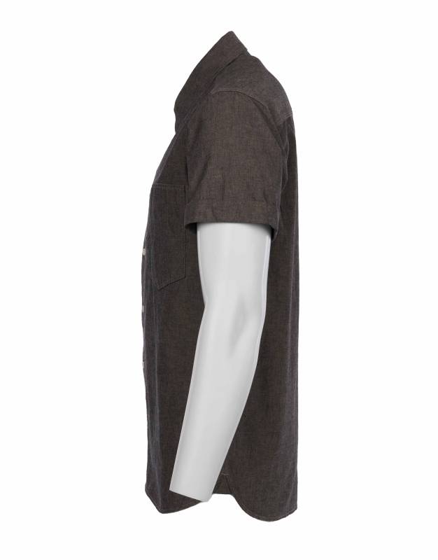 Pike Brothers 1937 Roamer Shirt Short sleeve charcoal grey Günstiger Verkauf