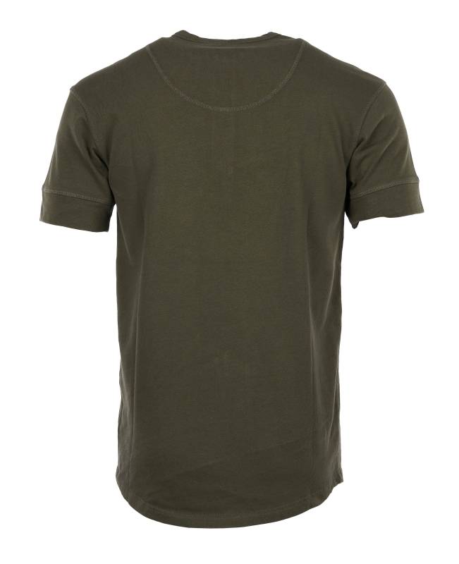 Pike Brothers 1927 Henley Shirt short sleeve Mojave green Limitierter Zeitrabatt