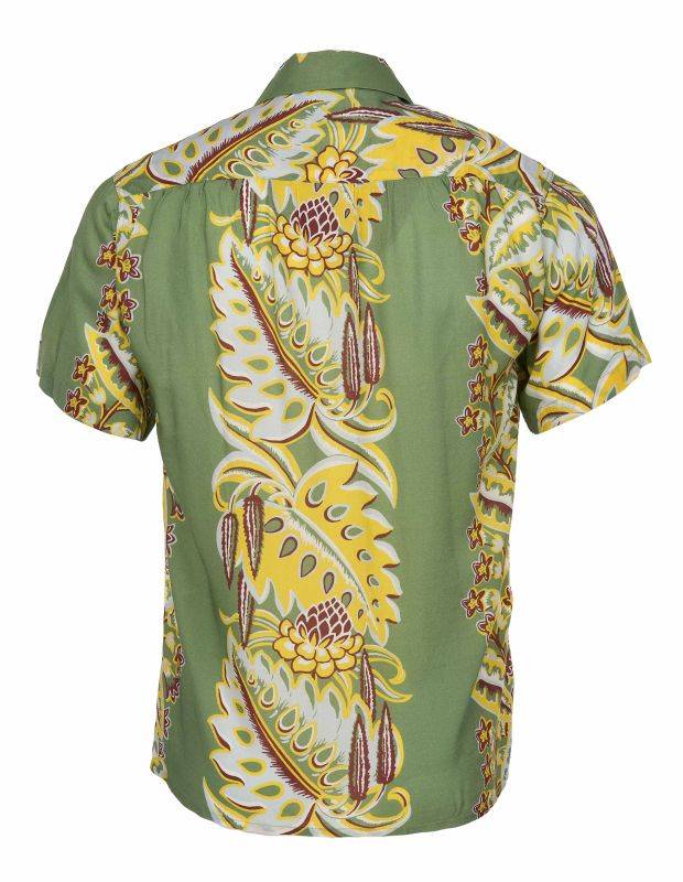 Pike Brothers 1947 Albert Shirt Short Sleeve Lanai green Günstig kaufen