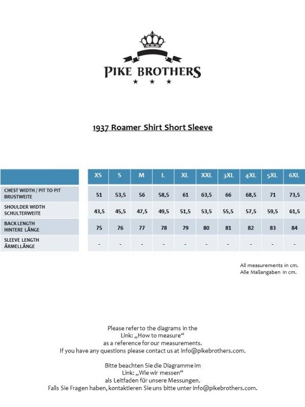 Pike Brothers 1937 Roamer Shirt Short sleeve Miyamato orange Exklusivangebot