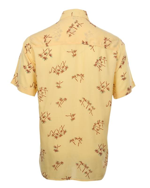 Pike Brothers 1937 Roamer Shirt short sleeve Bamboo yellow Cyber Monday
