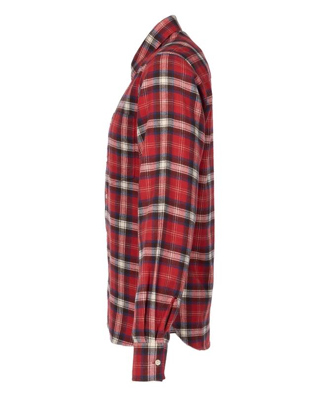 Pike Brothers 1937 Roamer Shirt red flannel Valentinstagsangebot