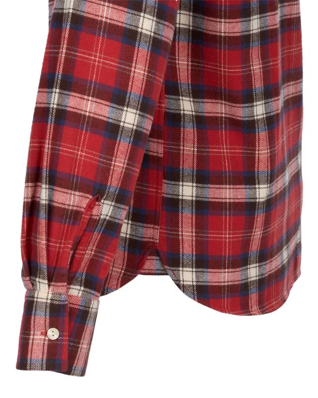 Pike Brothers 1937 Roamer Shirt red flannel Valentinstagsangebot