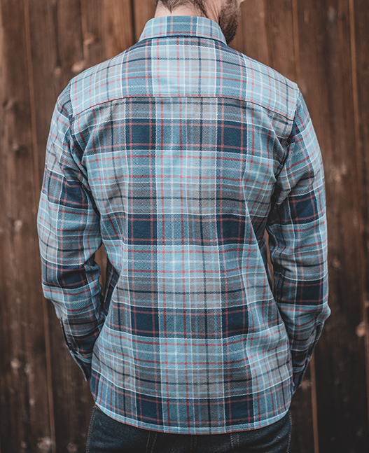 Pike Brothers 1943 CPO Shirt Shelton blue Lagerräumung
