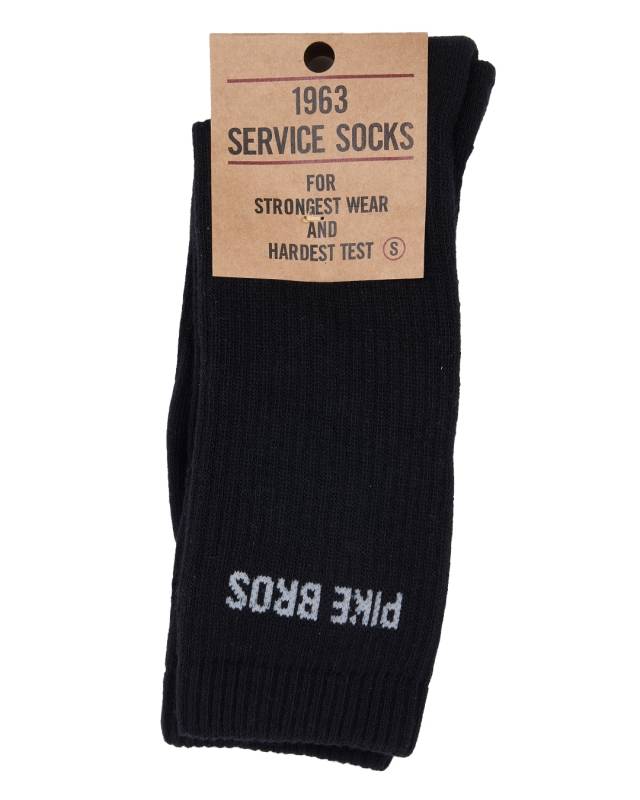 Pike Brothers 1963 Service Socks black Sonderangebote
