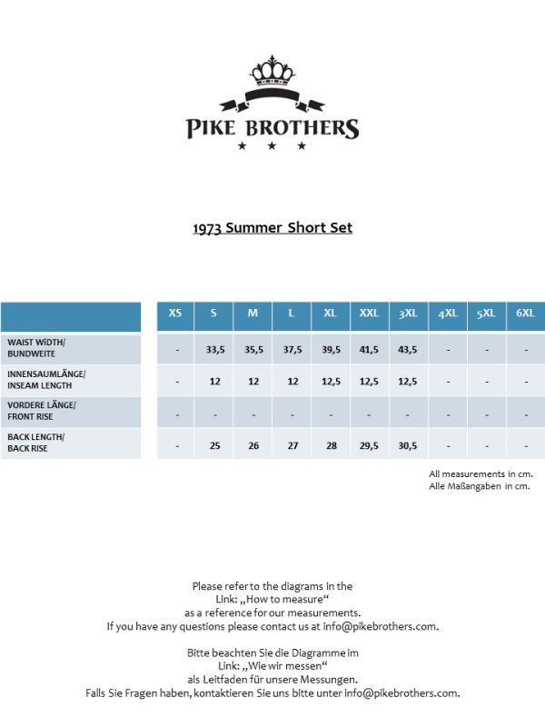 Pike Brothers 1973 Summer Short Set grey Neueste Stile