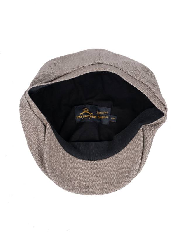 Pike Brothers 1928 Newsboy Cap HBT brown Fabrikladen