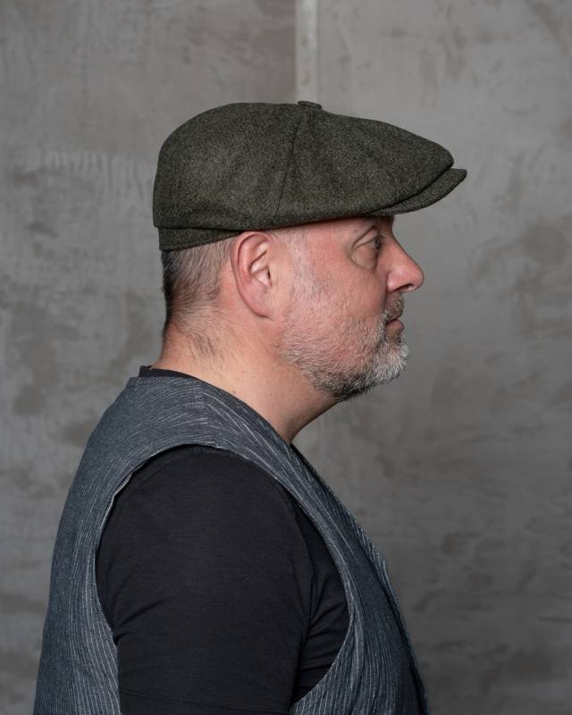 Pike Brothers 1928 Newsboy Cap Dewar green zollfrei