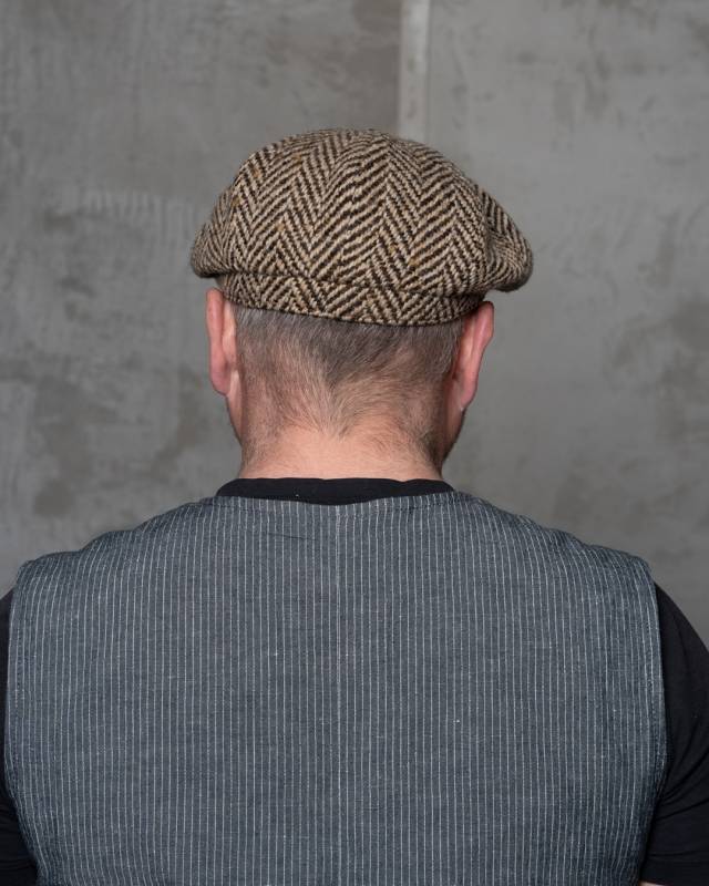 Pike Brothers 1928 Newsboy Cap Tonks white 2025