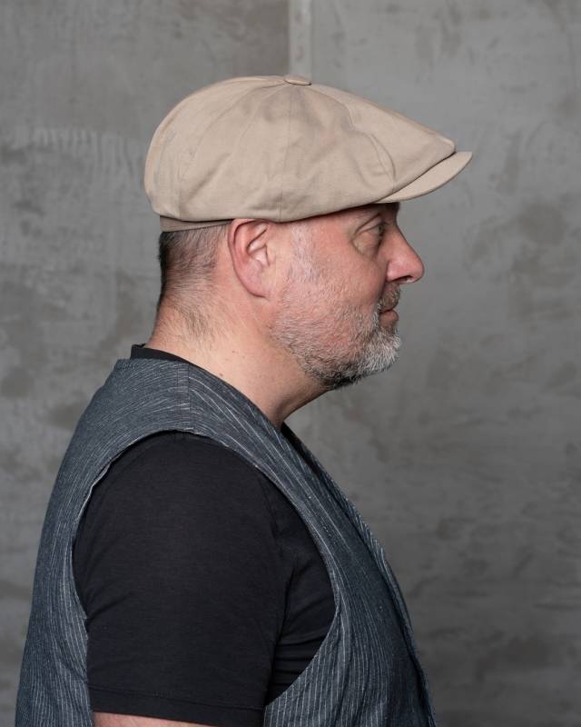Pike Brothers 1928 Newsboy Cap cav. twill khaki Online