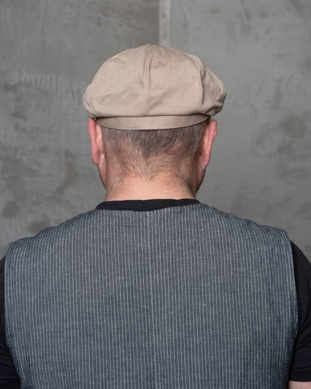 Pike Brothers 1928 Newsboy Cap cav. twill khaki Online