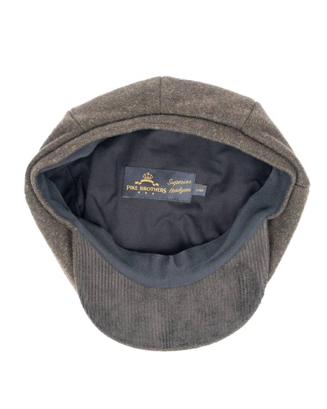 Pike Brothers 1928 Newsboy Cap Murdow green Günstiger Verkauf