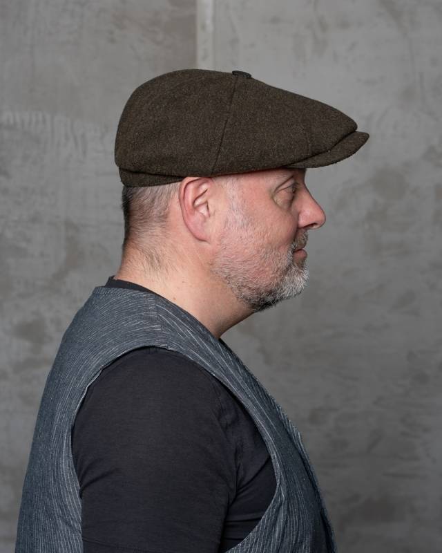 Pike Brothers 1928 Newsboy Cap Murdow green Günstiger Verkauf