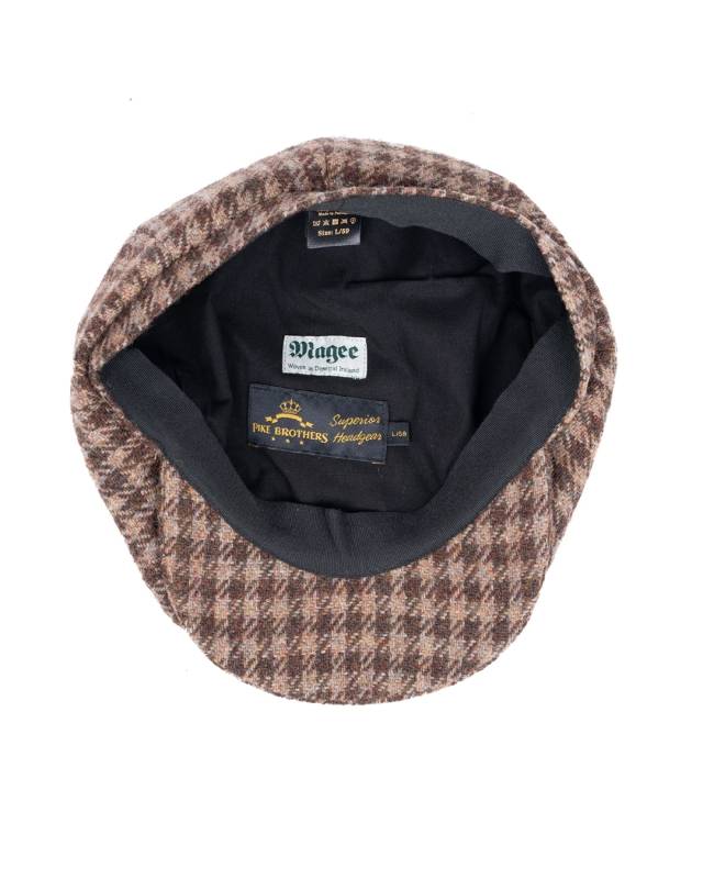 Pike Brothers 1928 Newsboy Cap Higgs brown Kostenloser Versand