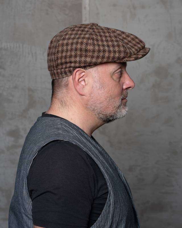 Pike Brothers 1928 Newsboy Cap Higgs brown Kostenloser Versand