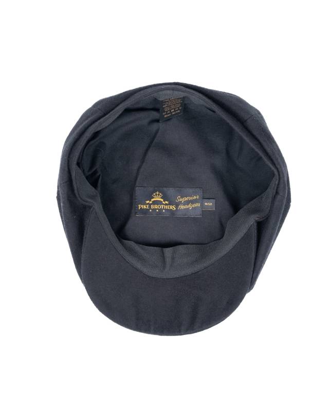 Pike Brothers 1928 Newsboy Cap Moleskin sulphur black Fabrik Onlineshop