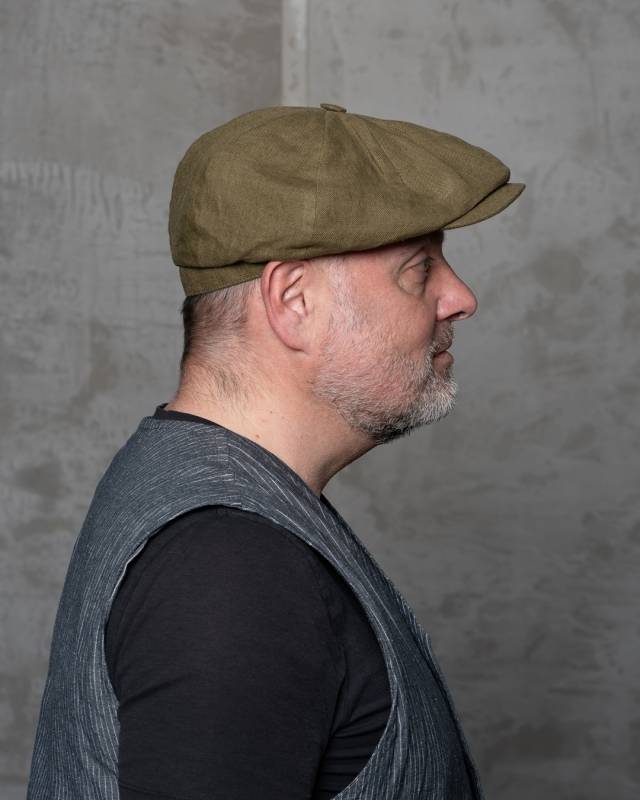 Pike Brothers 1928 Newsboy Cap Dublin green Fabrikpreis