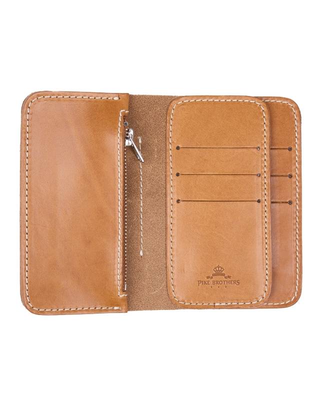 Pike Brothers 1965 Rider Wallet seal brown Versandkostenfrei