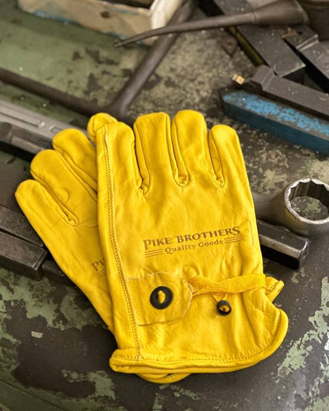 Pike Brothers Pike Special - Leather Gloves Zeitlich begrenztes Angebot