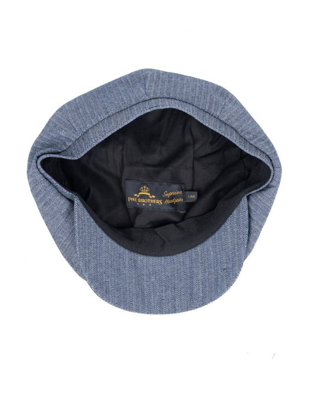 Pike Brothers 1928 Newsboy Cap Kirkburg blue Große Rabatte
