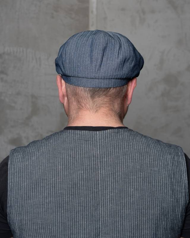Pike Brothers 1928 Newsboy Cap Kirkburg blue Große Rabatte