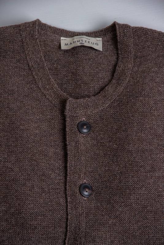 Rockmacherin Wolf Herren-Strickjacke Saisonschlussverkauf
