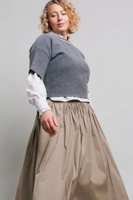 Rockmacherin Susanna Damen-Trachtenbluse mit Rüschen und modernem Ärmelschnitt Kostenloser Versand