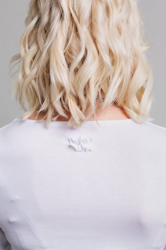 Rockmacherin Malou Langarm-Shirt mit Raffung Fabrikpreis