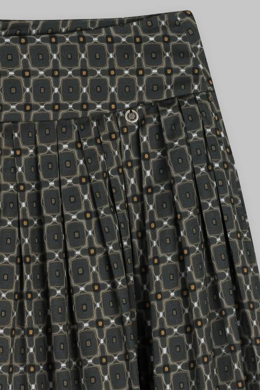 Rockmacherin Kalo Wadenlanger Rock mit Print und zwei Taschen Begrenztes Angebot