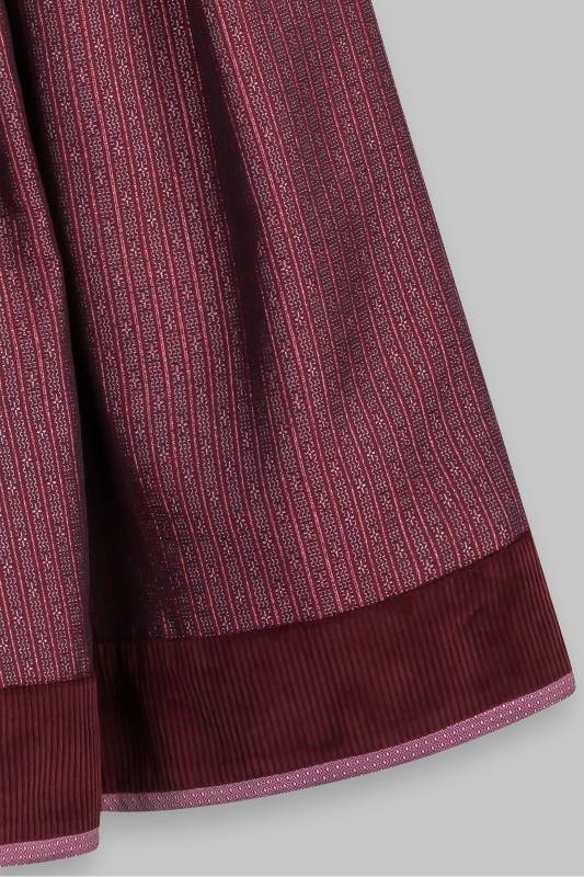 Rockmacherin Holdermües Trachtenrock aus seidig schimmernder Baumwollmischung Blitzangebot