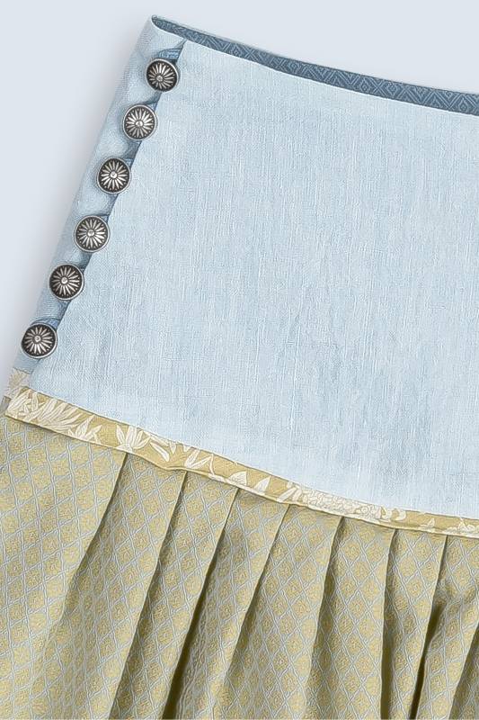Rockmacherin Sonnastroi Trachtenrock mit Passe aus feinem Baumwolljacquard Große Rabatte