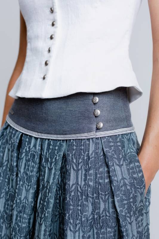 Rockmacherin Himmi Trachctenrock in Midilänge mit strukturiertem Jacquard Wochenangebot