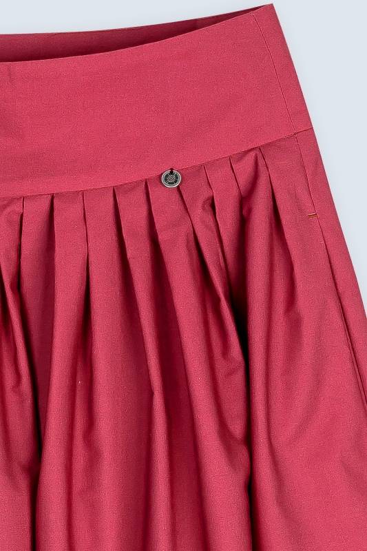 Rockmacherin Kalo midi Damentrachtenrock knielang mit bedruckter Bordüre Bis zu 50% Rabatt